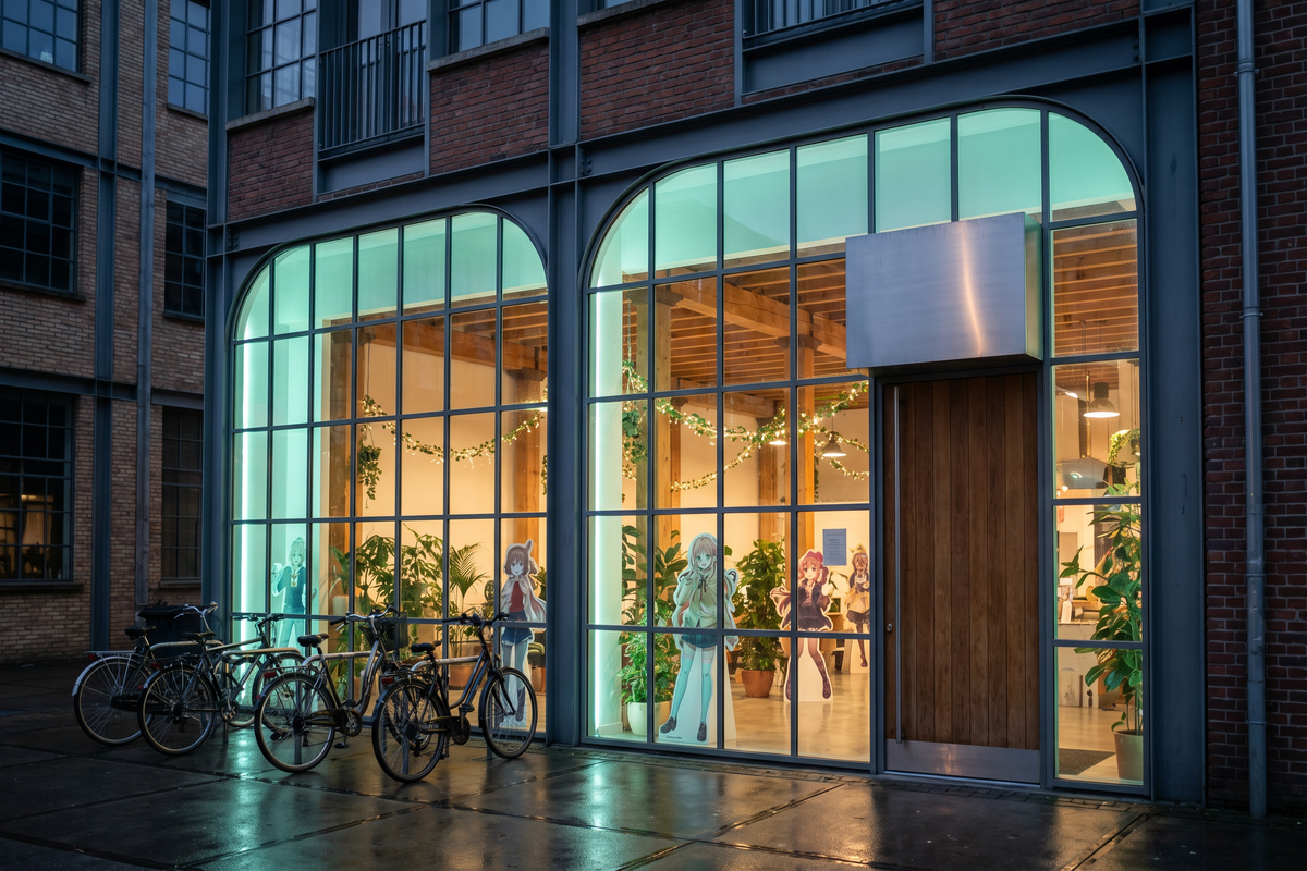 妖精漫画线下创作工作室门店实拍